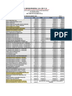 AA LISTA DE PRECIOS 22 Actualizada