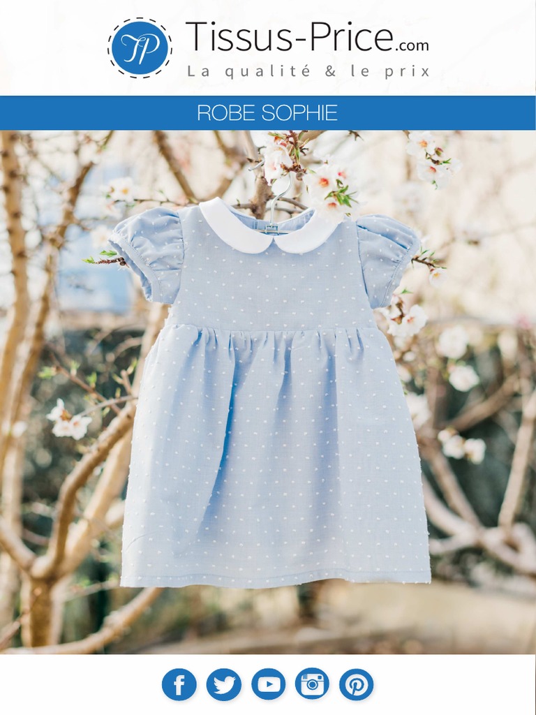 Patron Robe Sophie Tissus Price3 PDF