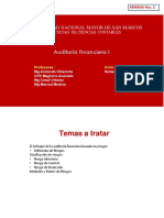 Auditoría financiera I: Enfoque basado en riesgos