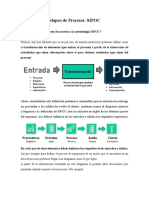 Mapeo de Procesos SIPOC