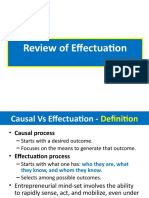 2.a Review of Effectuation - MAS