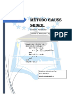 Método de Gauss Seidel