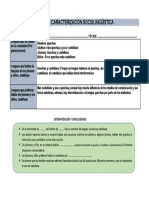 Ficha de Caracterización Sociolingüística