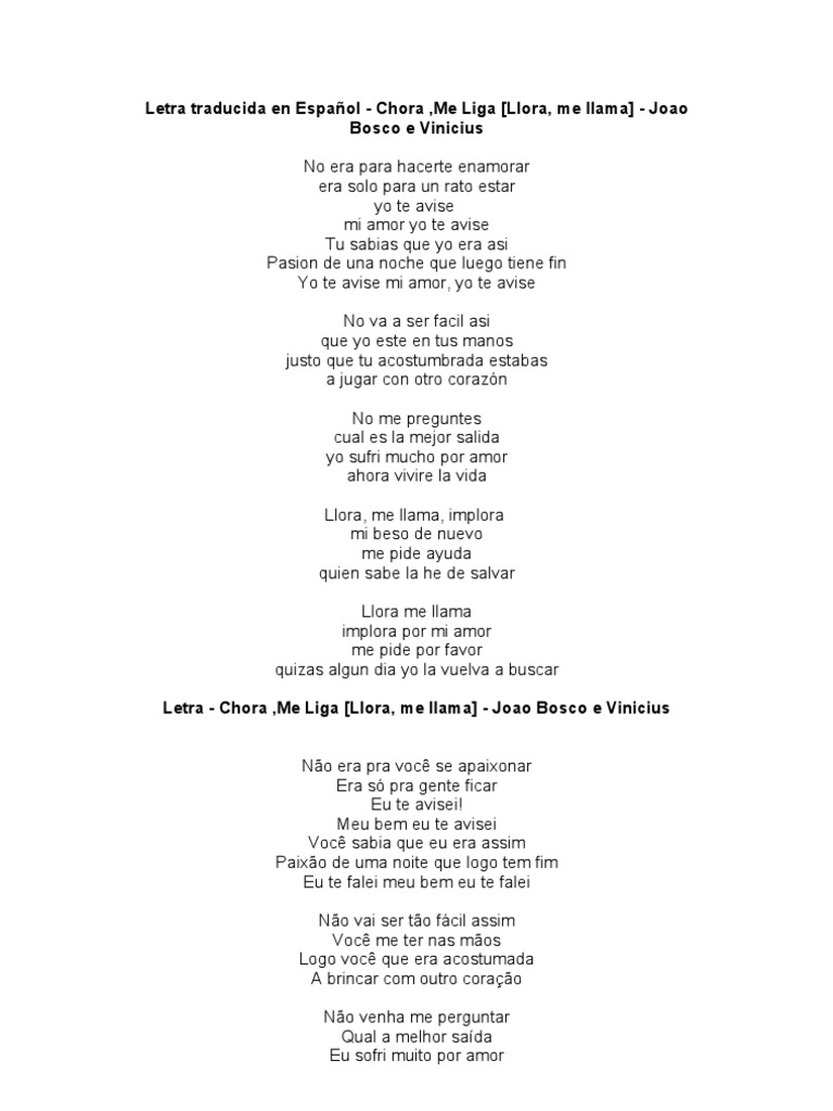 Letra Traducida en Español | PDF