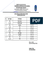 JADWAL PAT SMP NEGERI 2 BELINYU