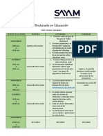 Doctorado en Educación Docto Clase en Linea