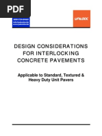 Interlocking Concrete Block Guidelines | PDF | Road Surface | Concrete