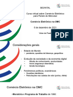 Curso sobre Comércio Eletrônico para Países do Mercosul