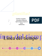 Plantilla de Lineas de Tiempo