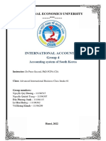 International Accounting Group 4: National Economics University