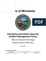 Adenterprise Information Security Incident Management Policy 112008074121 EnterpriseSecurityIncidentManagementPolicy FINAL v01