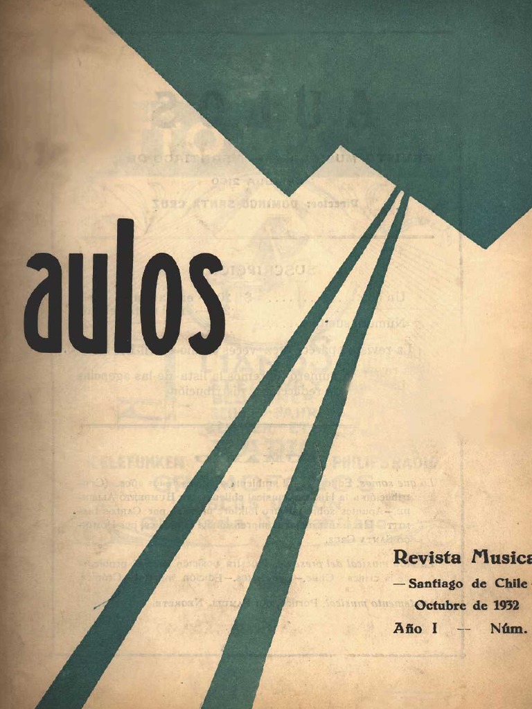Revista Aulos Descargar gratis PDF Composiciones Musicales  