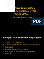 Hilangnya Penglihatan Mendadak DGN Nyeri