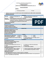 Ficha de Detección Escuela Quito