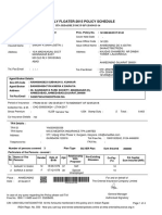 Happy Family Floater-2015 Policy Schedule: UIN: IRDAI/HLT/OIC/P-H/V.II/450/15-16