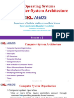 OS-CO1-Session 02 Computer System Architecture