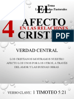 L4 El afecto en las relaciones cristianas