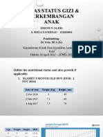 Nutritional Status and Growth of Children