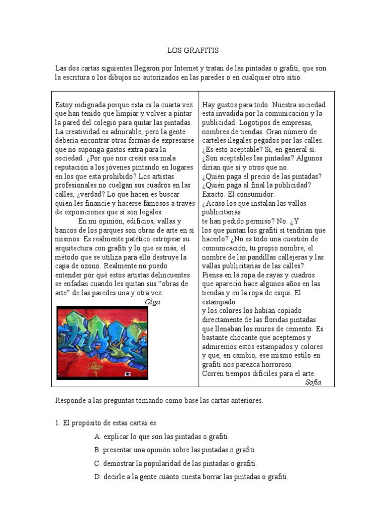 Dele B1 Comprension De Lectura