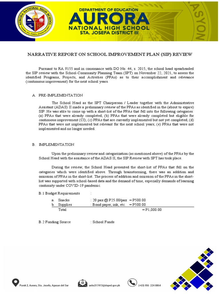 SIP Review and Evaluation Report | PDF | Cognition