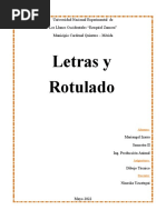 Guía de Rotulación en Dibujo Técnico | PDF | Dibujo | Dibujo técnico