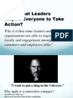 How Great Leaders Inspire Everyone To Take Action?