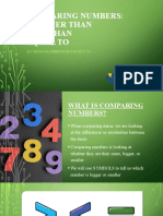 Edu 214 Comparing Numbers Presentation