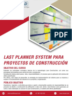 Last Planner Sistema Construcción