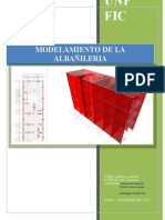 MODELAMIENTO DEL EDIFICIO DE ALBAÑILERIA