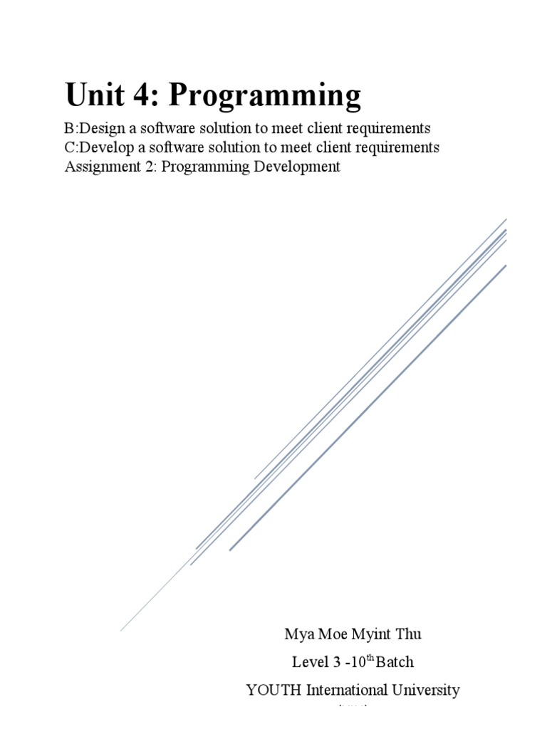 Assignment 2 | PDF