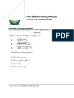 Ficha de EXERCICIOS II_ PTCCD_ITM_2020