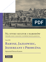 Kargol Barysz Jazlowiec Jezierzany Probuzna 2019
