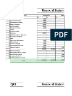 Financial Statement2 (Work Sheet)
