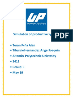 Simulation of Productive Systems