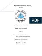 Salud Mental en Adultos Mayores.