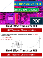 JFET Transfer Characteristics
