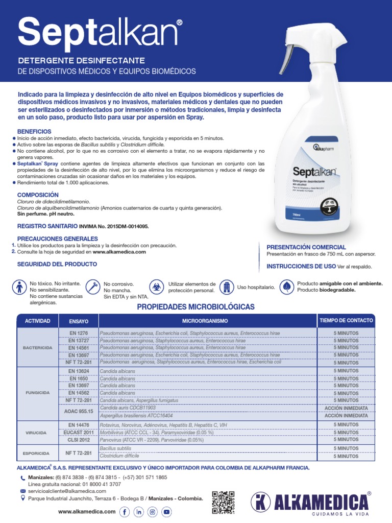 Septalkan | PDF | Microbiología | Especialidades Medicas