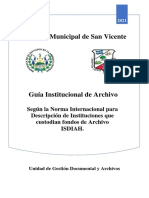 Guía Institucional de Archivo 2021 UGDA