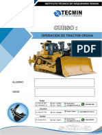Operación de tractor oruga: manual completo