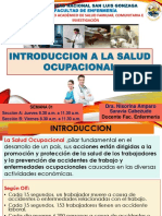 SEMANA 1 IntroduccionalaSaludOcupacional