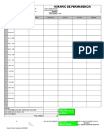 Formato de Horario de Permanencia 1-2022 (Actualizado)