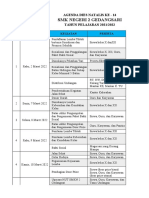 Agenda Dies Natalis