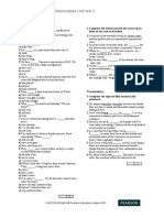 Intermediate Unit Test 2: Grammar