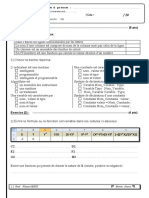 Informatique Tronc Commun Semestre 2