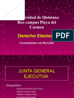 Junta General Ejecutiva INE