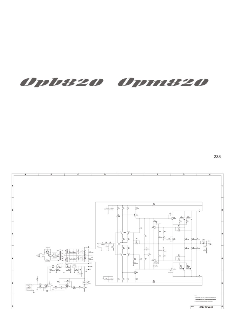 Oneal Opb820, Opm820 | PDF