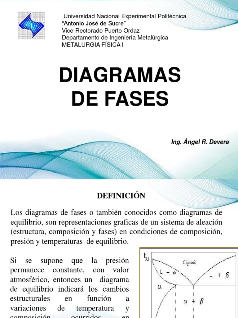 Diagramas de Fases en Metalurgia | PDF | Fase (materia) | Materia ...