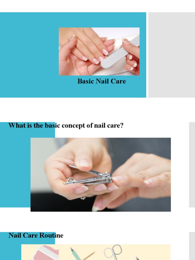 Basic Nail Care PDF