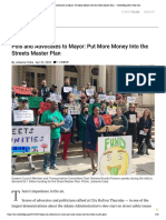 Pols and Advocates To Mayor - Put More Money Into The Streets Master Plan - Streetsblog New York City