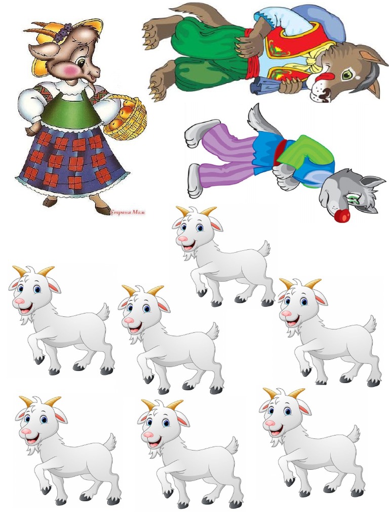 Fantoches Lobo e Os Sete Cabritinhos | PDF